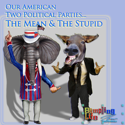 Two Party System Graphic