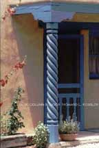Blue Column & Door