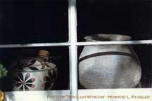 Pottery Through Window
