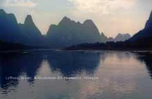 Li River, Shore, & Mountains #3