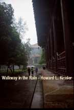 Walkway in the Rain