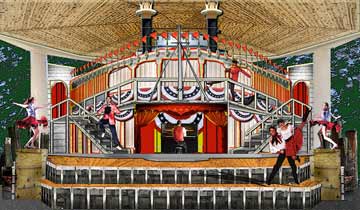 Ragtime Riverboat Review (Performance Areas)